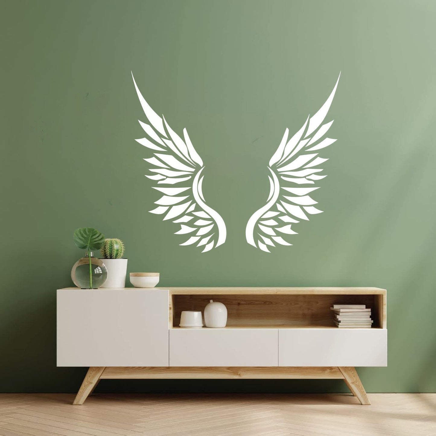 Wings Angel Bird Feathers Wall Vinyl Sticker Decor Art Mural Painting