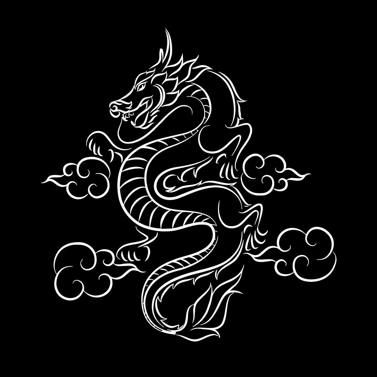 Wall Vinyl Sticker Decor Dragon Fantasy Children'S Kids Tale Window Decals