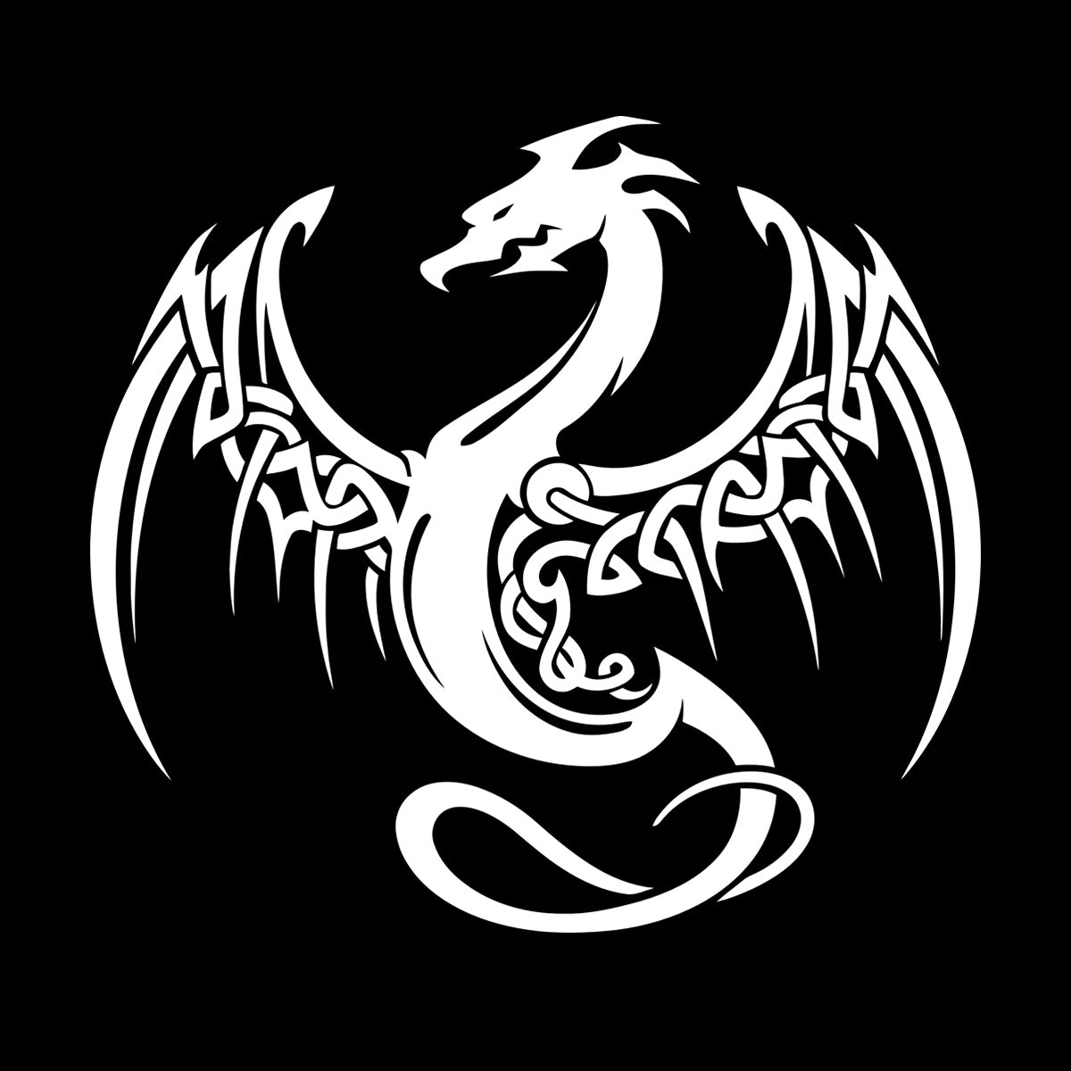 Vinyl Wall Stickers Eastern Dragon Fantasy Multi Color Selection