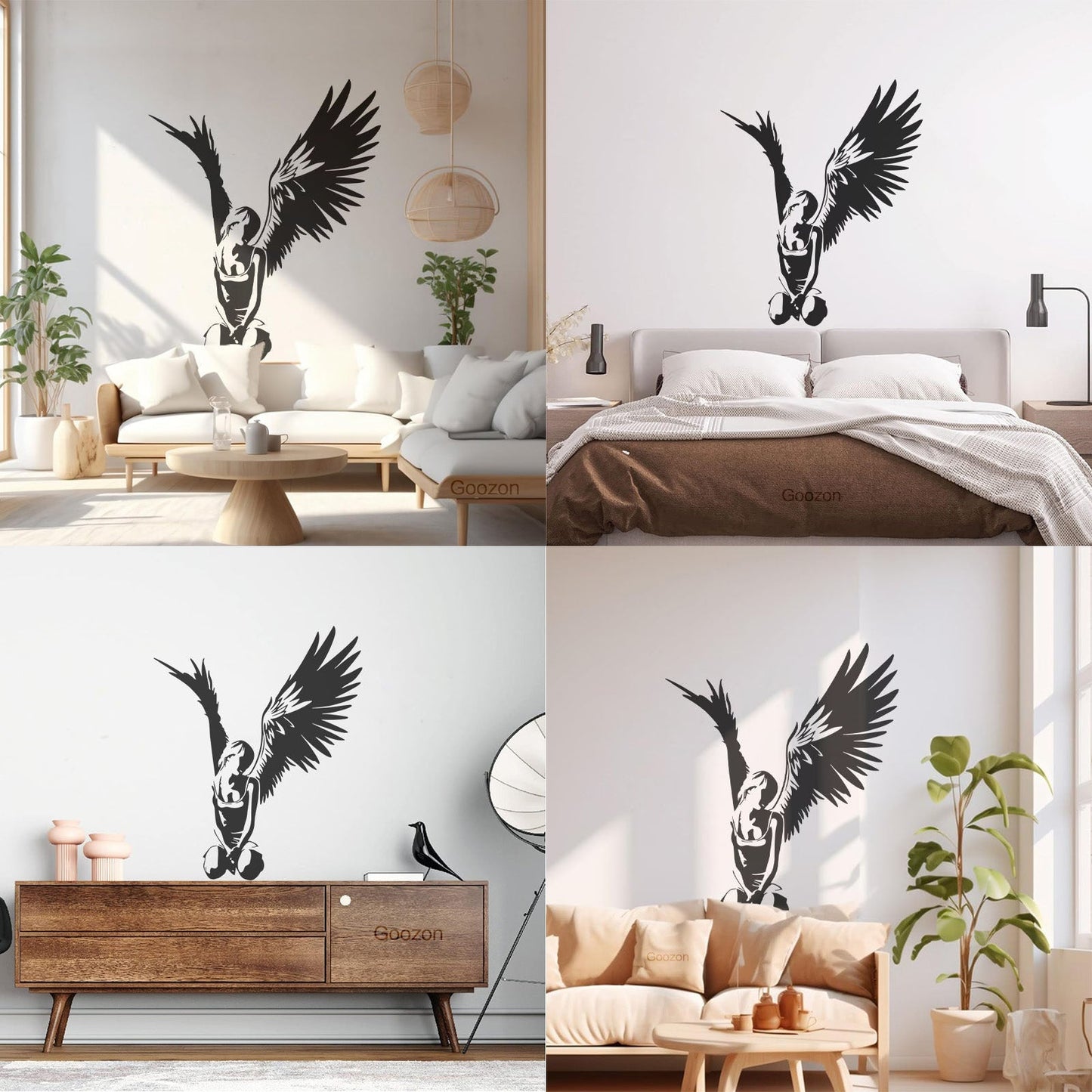 Vinyl Wall Stickers Religion Fallen Angel It Won'T Fall Off