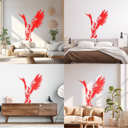 Vinyl Wall Stickers Religion Fallen Angel It Won'T Fall Off