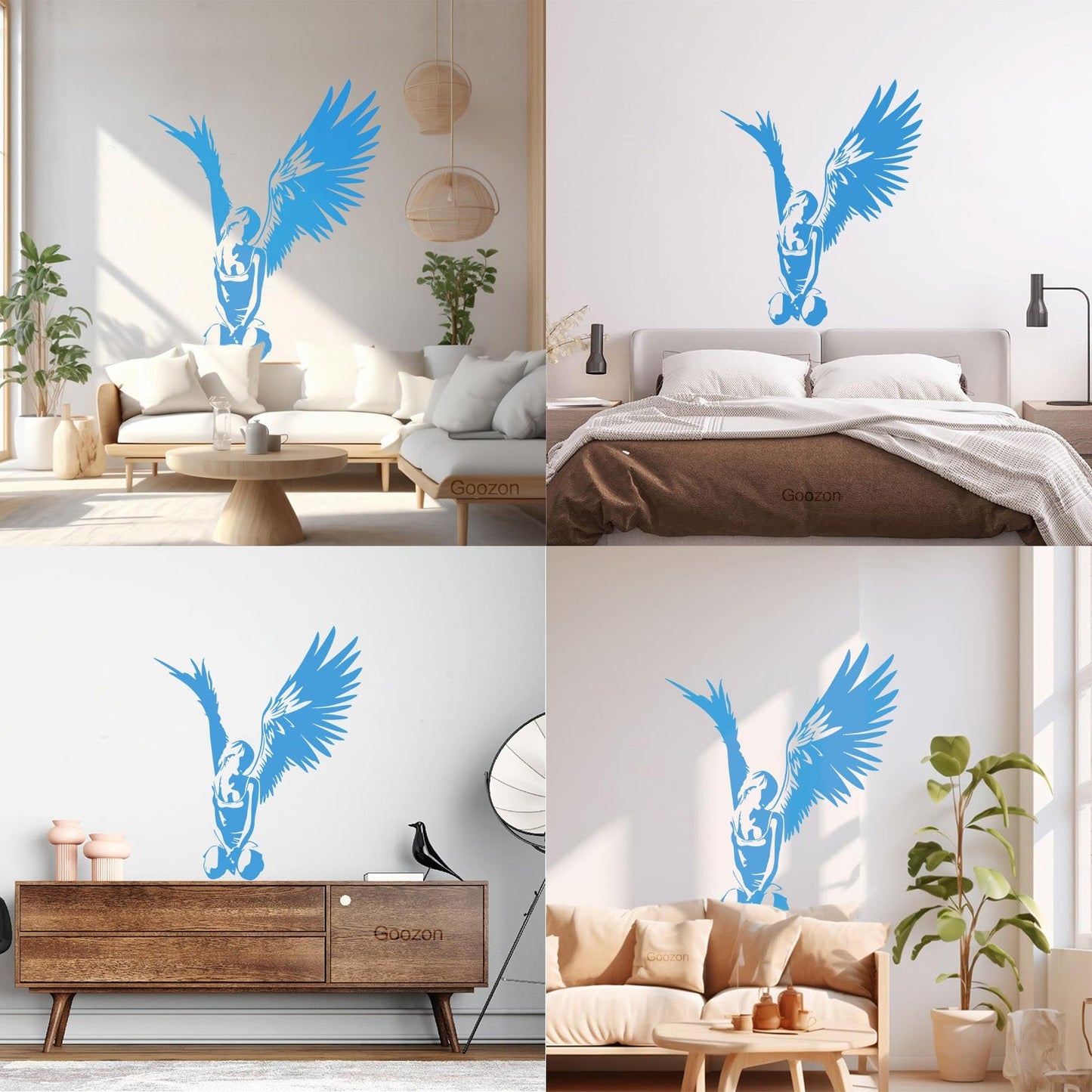Vinyl Wall Stickers Religion Fallen Angel It Won'T Fall Off