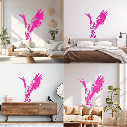 Vinyl Wall Stickers Religion Fallen Angel It Won'T Fall Off