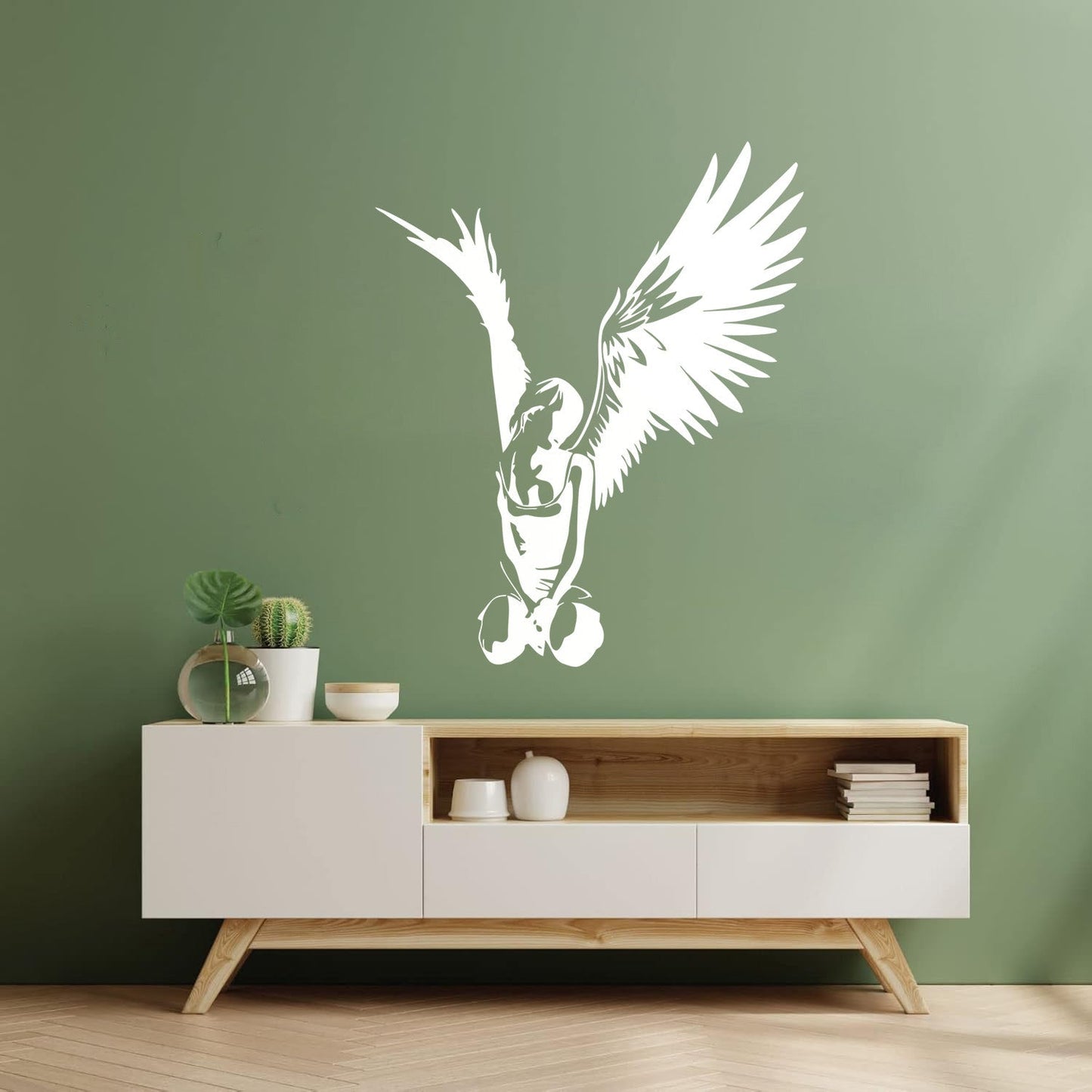 Vinyl Wall Stickers Religion Fallen Angel It Won'T Fall Off