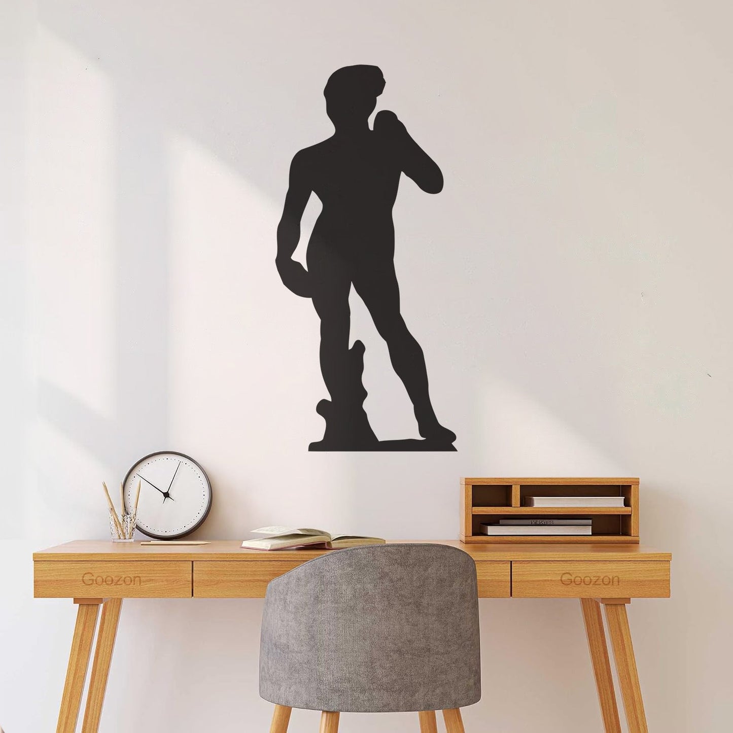 Wall Decals David Michelangelo Statue Outline Personalized Customization