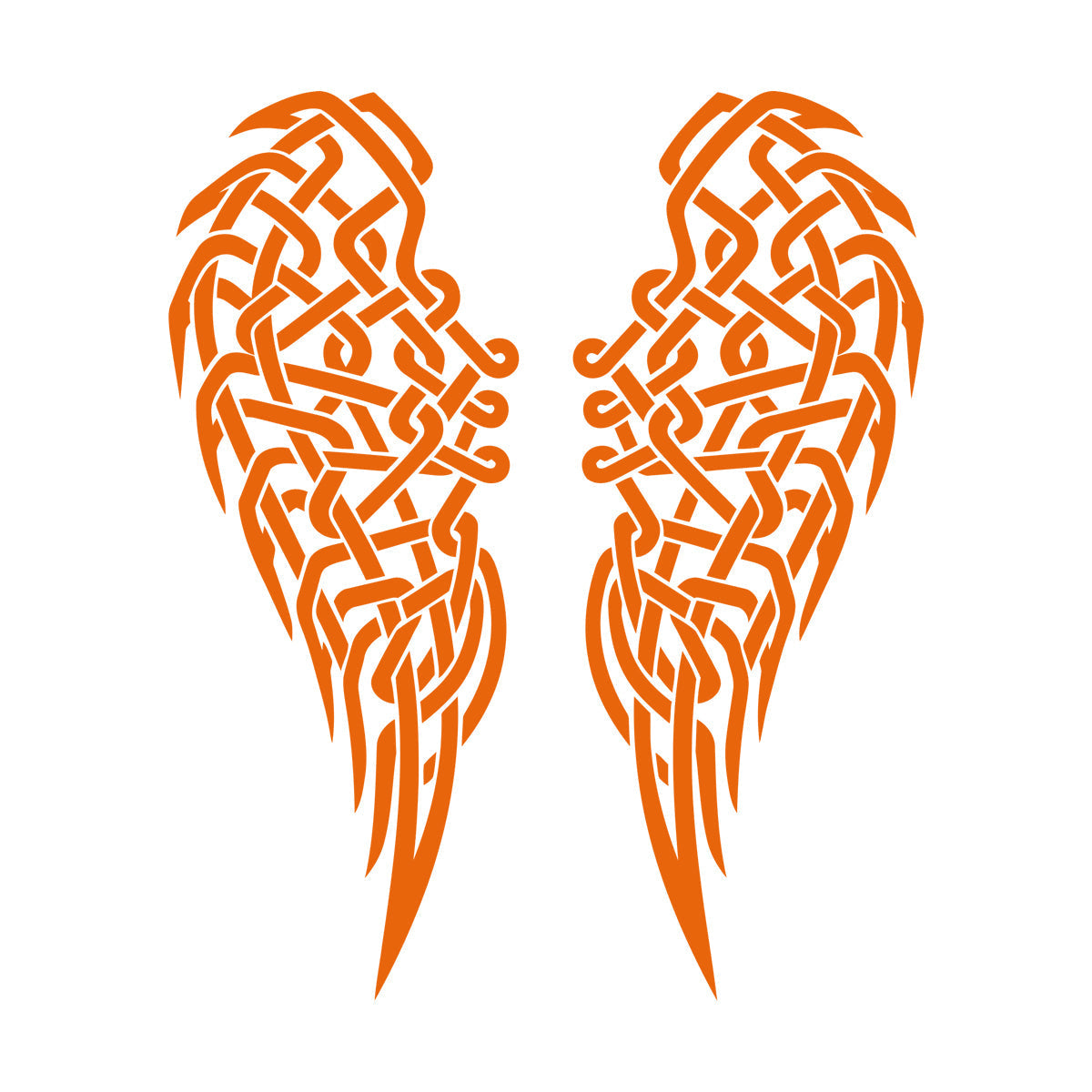 Wall Stickers Paster Paper Angel Wings Feathers Celtic Knot Can Modify And Add Information
