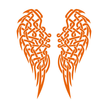 Wall Stickers Paster Paper Angel Wings Feathers Celtic Knot Can Modify And Add Information