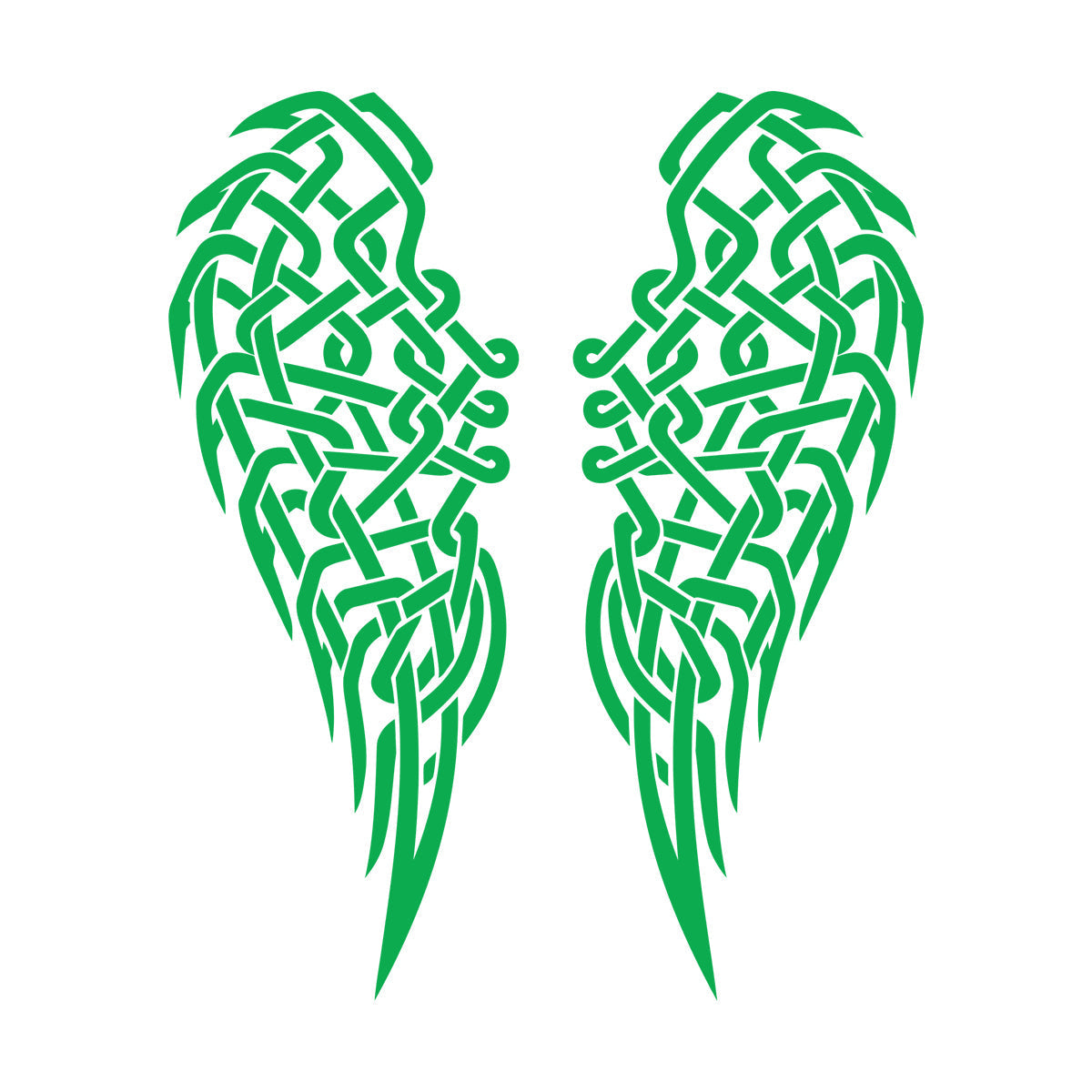 Wall Stickers Paster Paper Angel Wings Feathers Celtic Knot Can Modify And Add Information