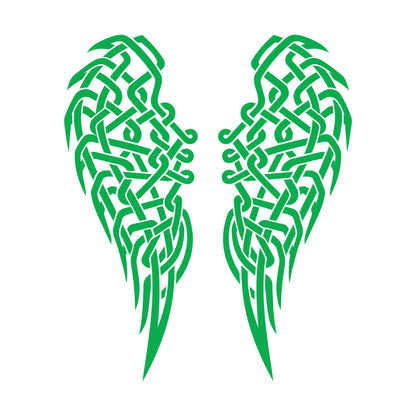 Wall Stickers Paster Paper Angel Wings Feathers Celtic Knot Can Modify And Add Information