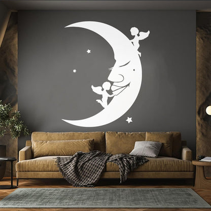 Lettering Stickers Moon Stars Angels Dreams Store Decoration