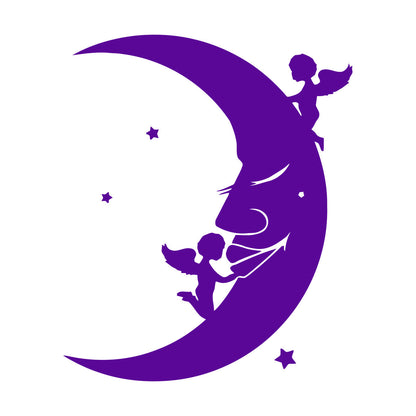 Lettering Stickers Moon Stars Angels Dreams Store Decoration