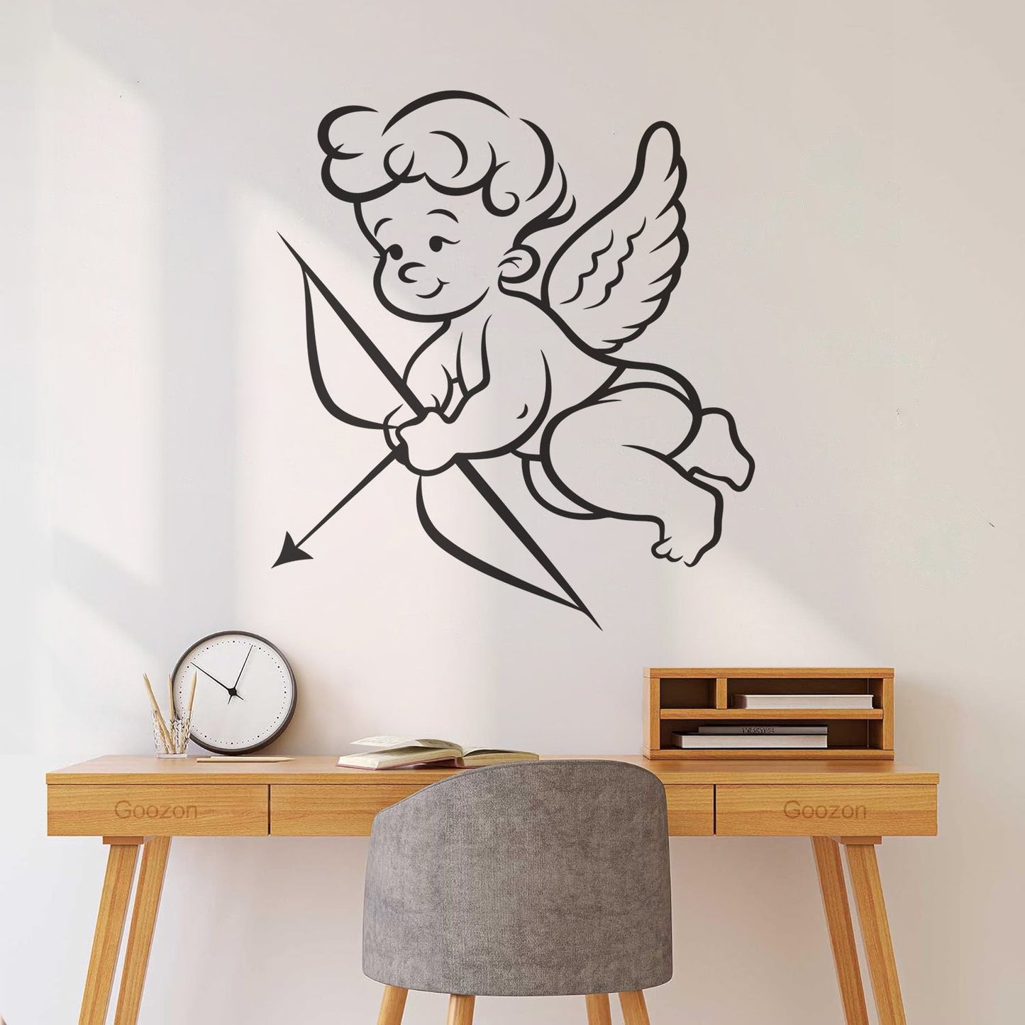 Engraving Decals Valentine'S Day Angel Cartoon Cupid Multi Color Selection