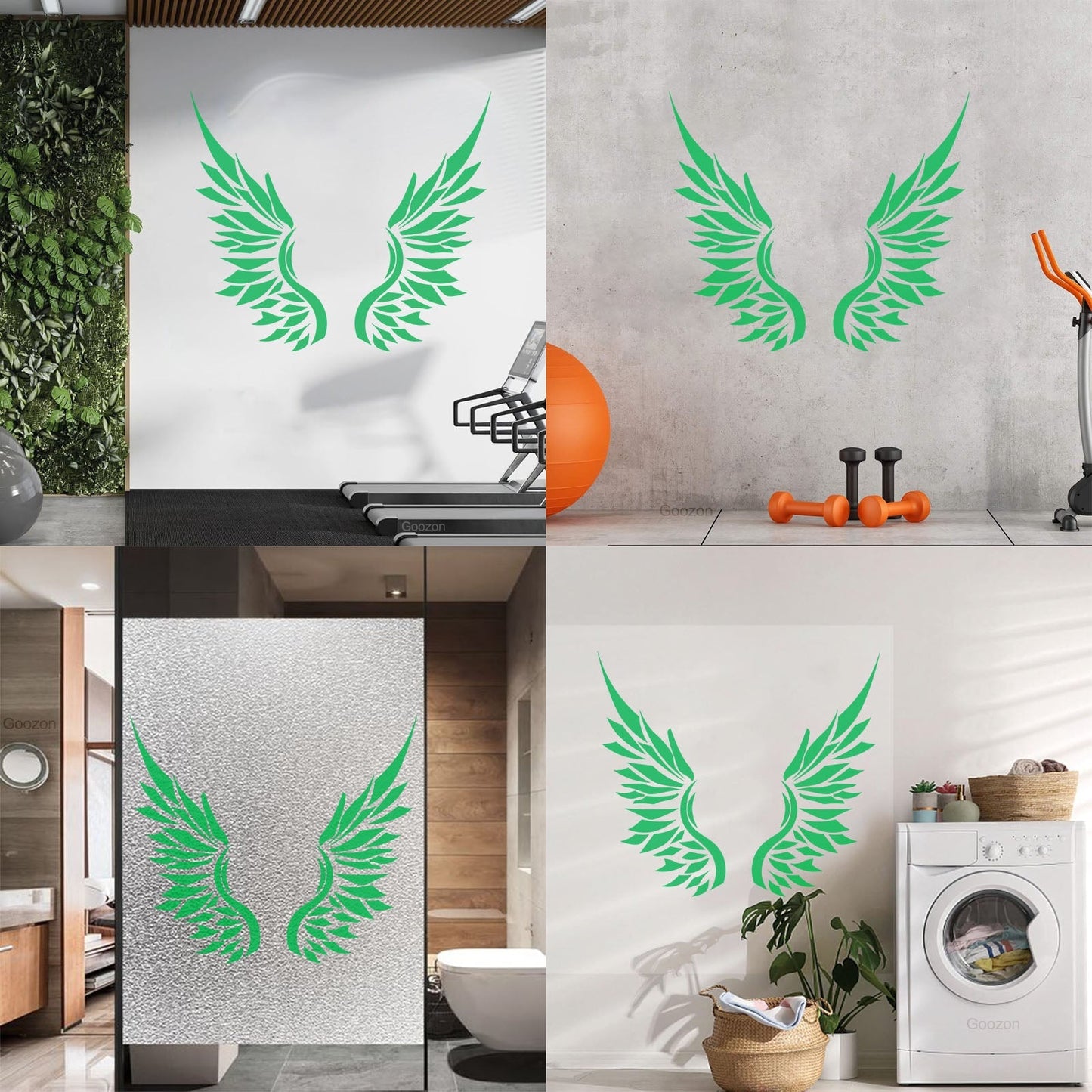 Wings Angel Bird Feathers Wall Vinyl Sticker Decor Art Mural Painting