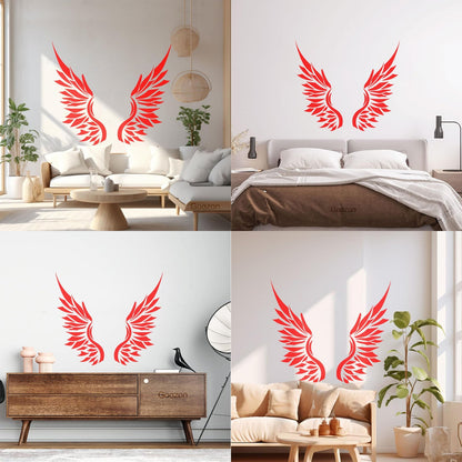 Wings Angel Bird Feathers Wall Vinyl Sticker Decor Art Mural Painting