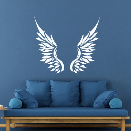 Wings Angel Bird Feathers Wall Vinyl Sticker Decor Art Mural Painting
