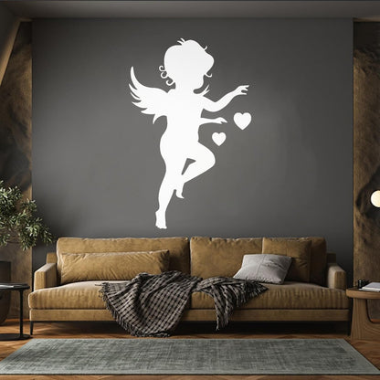 Lettering Decals Angel Baby Kids Romantic It Won'T Fall Off