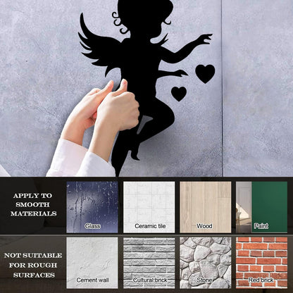 Lettering Decals Angel Baby Kids Romantic It Won'T Fall Off