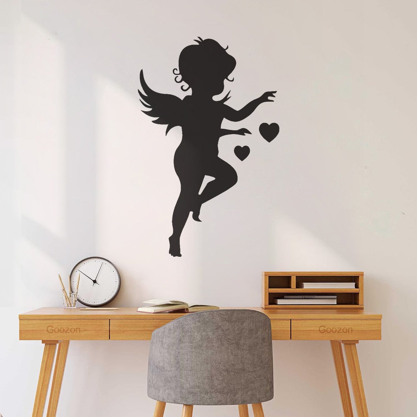 Lettering Decals Angel Baby Kids Romantic It Won'T Fall Off