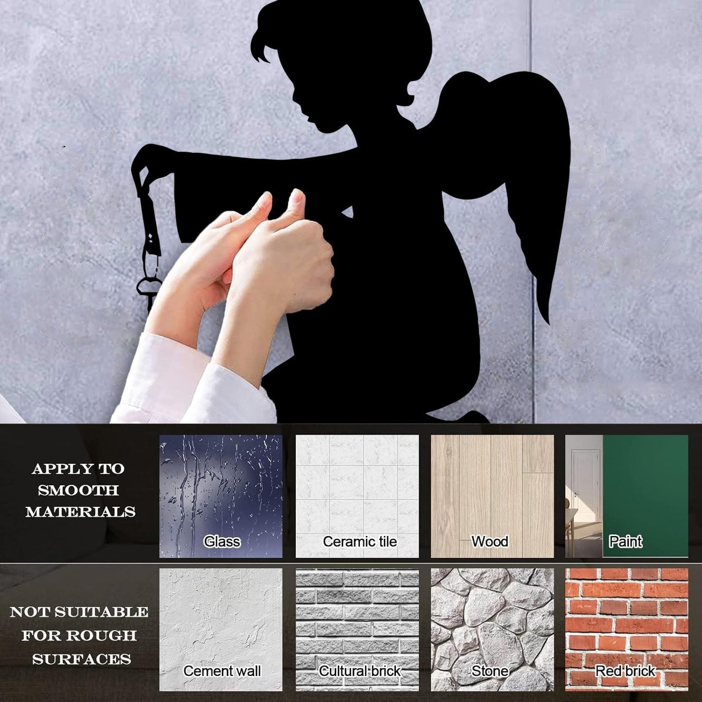 Lettering Stickers Angel Religion Baby Religious Cool Can Modify And Add Information