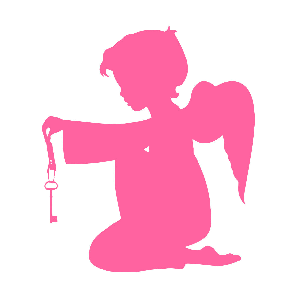 Lettering Stickers Angel Religion Baby Religious Cool Can Modify And Add Information