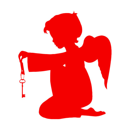 Lettering Stickers Angel Religion Baby Religious Cool Can Modify And Add Information