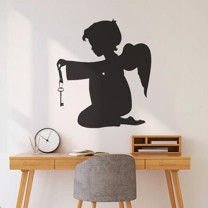 Lettering Stickers Angel Religion Baby Religious Cool Can Modify And Add Information