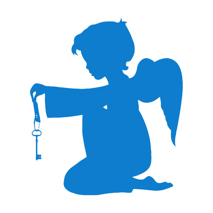 Lettering Stickers Angel Religion Baby Religious Cool Can Modify And Add Information