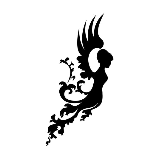 Wall Decals Paster Paper Fairy Angel Wings Nursery Art Decoration