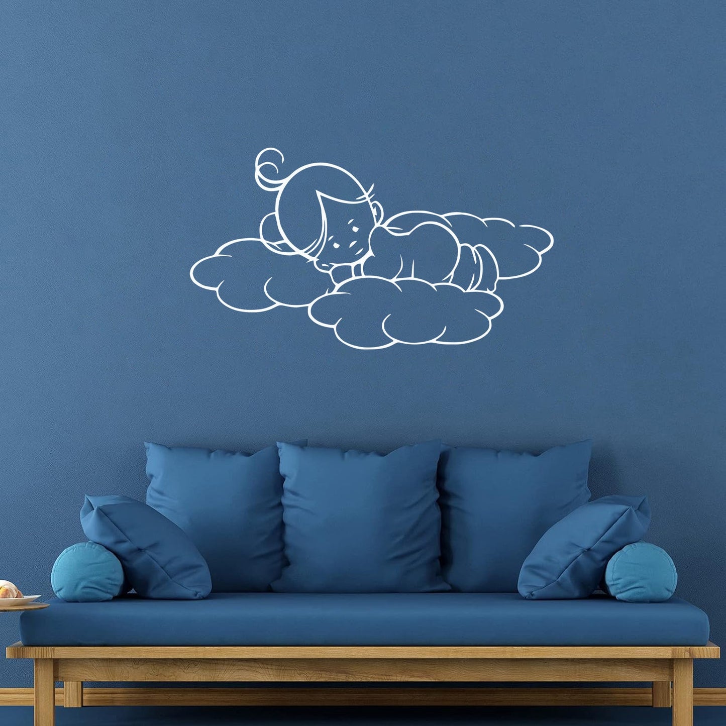 Baby Kids Sky Angel Wall Stickers Do Not Damage The Wall Surface