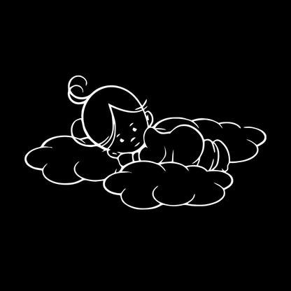 Baby Kids Sky Angel Wall Stickers Do Not Damage The Wall Surface