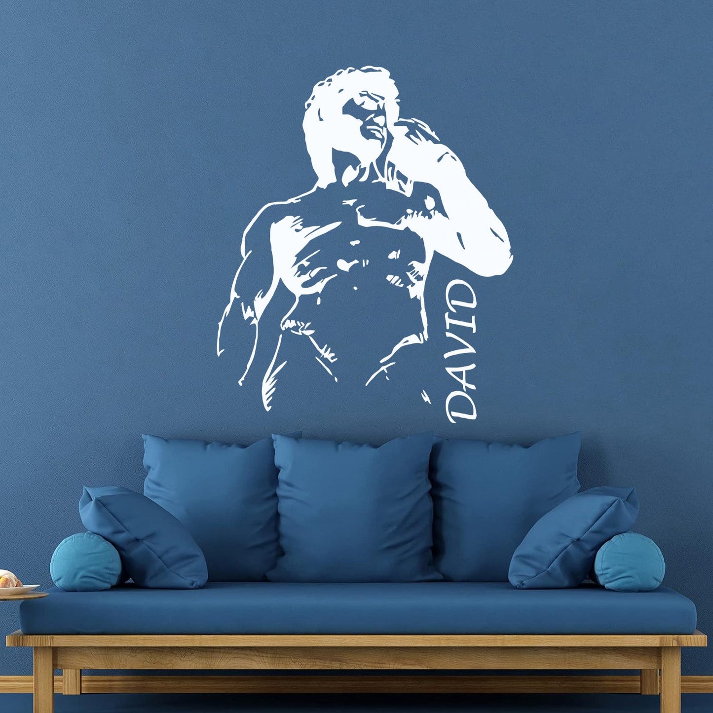 Engraving Stickers Statue Of David By Michelangelo Sculpture Easy Installation