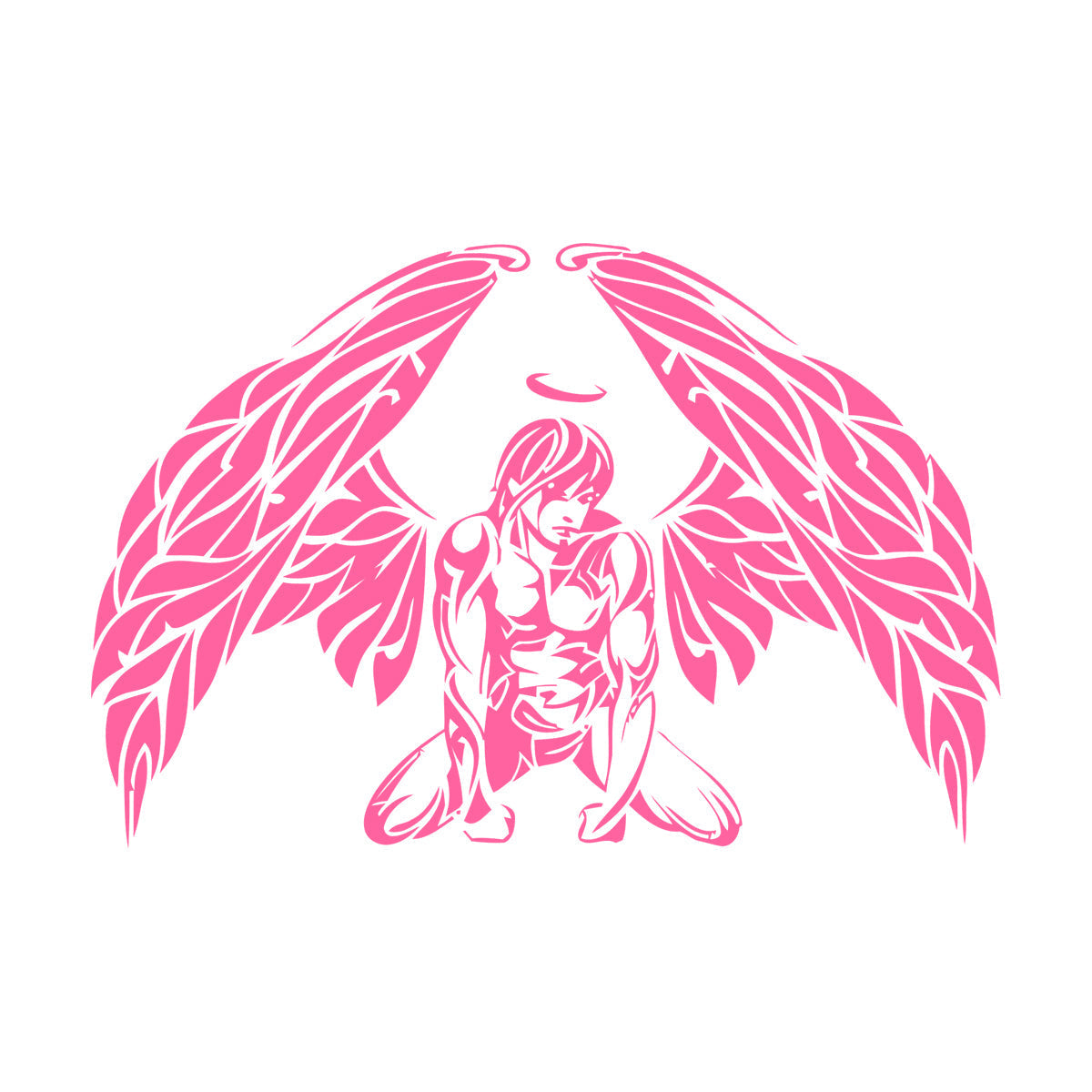 Wall Decals Pvc Angel Romantic Multiple Size Options