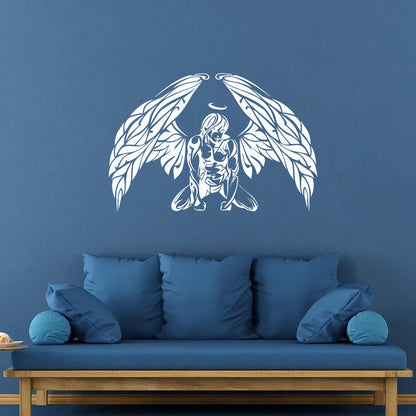Wall Decals Pvc Angel Romantic Multiple Size Options