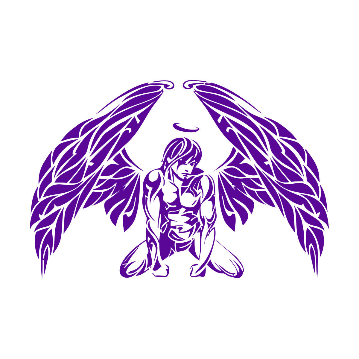 Wall Decals Pvc Angel Romantic Multiple Size Options