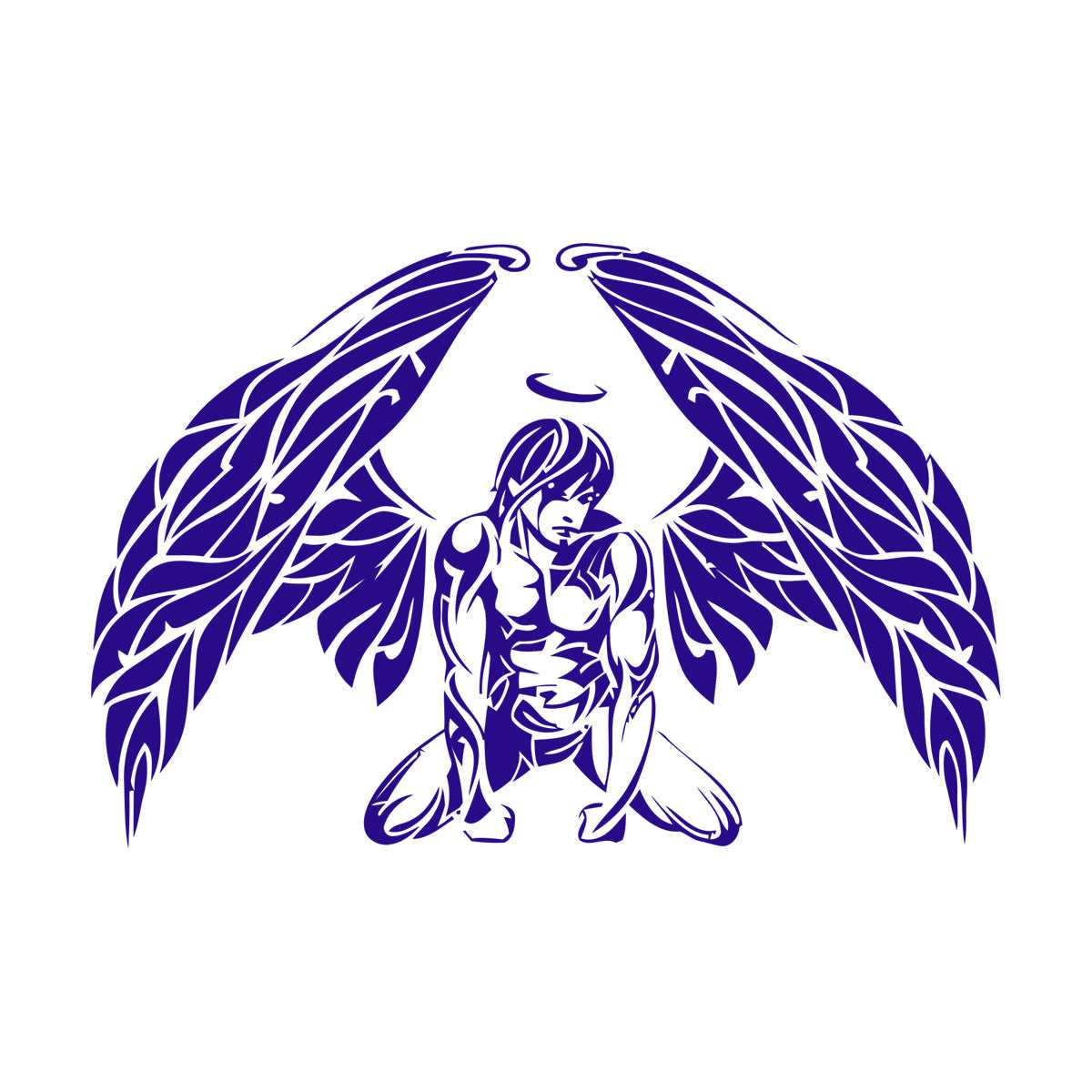 Wall Decals Pvc Angel Romantic Multiple Size Options