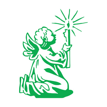 Wall Decals Angel With Wings Christmas Star Light Miraculous Can Modify And Add Information