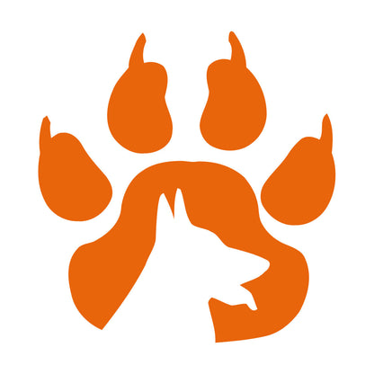 Vinyl Art Sticker Paw Print Dog Pet Animal Self Adhesive