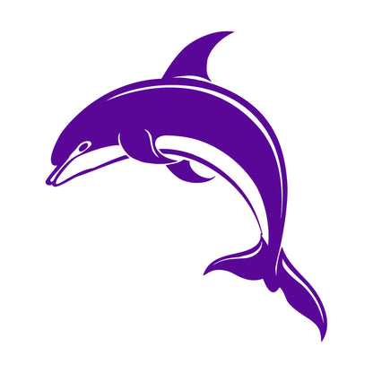 Dolphin Kind Sea Animal Aquarium Lettering Stickers Do Not Damage The Wall Surface