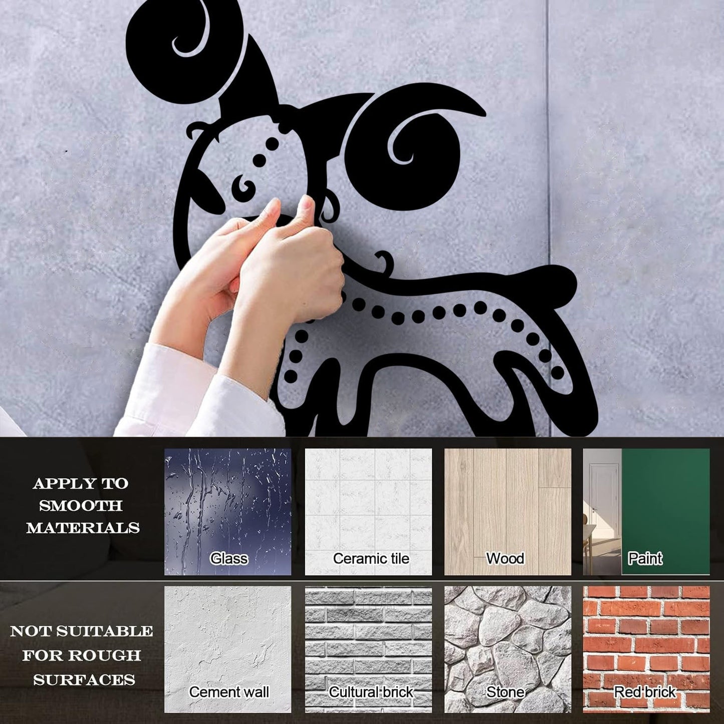 Wall Decals Vintage Animals And Symbol Zodiac Aries Easy Installation