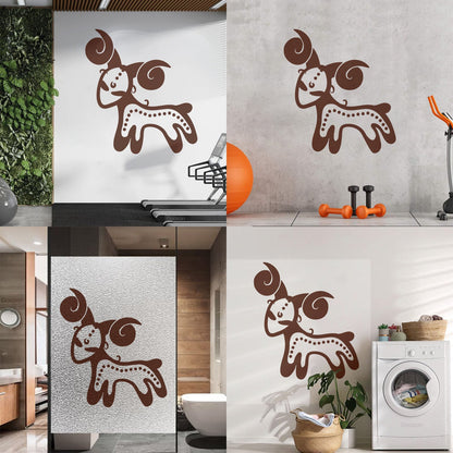 Wall Decals Vintage Animals And Symbol Zodiac Aries Easy Installation