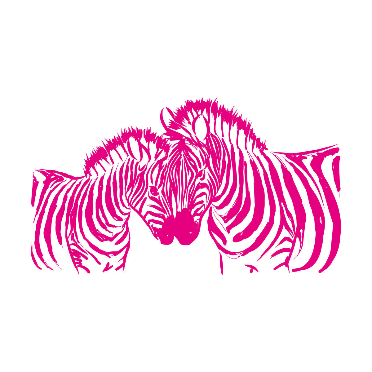 African Wild Animals Zebra Home Wall Stickers Paster Paper It Won'T Fall Off