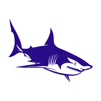 Fine Carving Decals Dangerous Sea Animal Shark Wall Beautification
