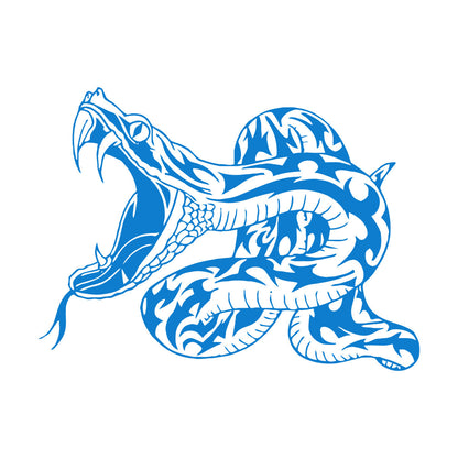 Wall Decals Paster Paper Snake Tribal Reptile Animal Venomous Glass Stickers