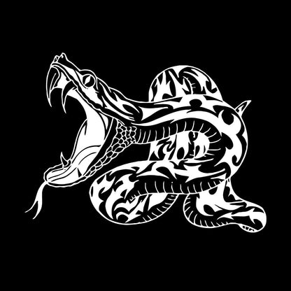 Wall Decals Paster Paper Snake Tribal Reptile Animal Venomous Glass Stickers