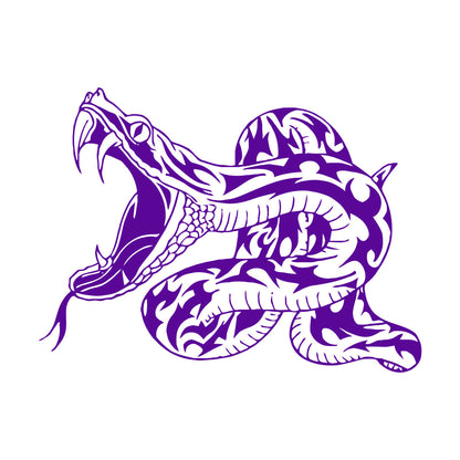 Wall Decals Paster Paper Snake Tribal Reptile Animal Venomous Glass Stickers