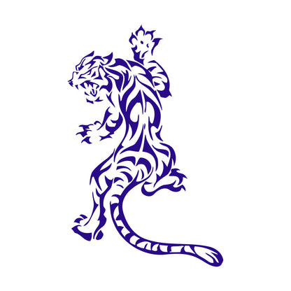 Lettering Decals Animal Tribal Tiger Personalized Customization