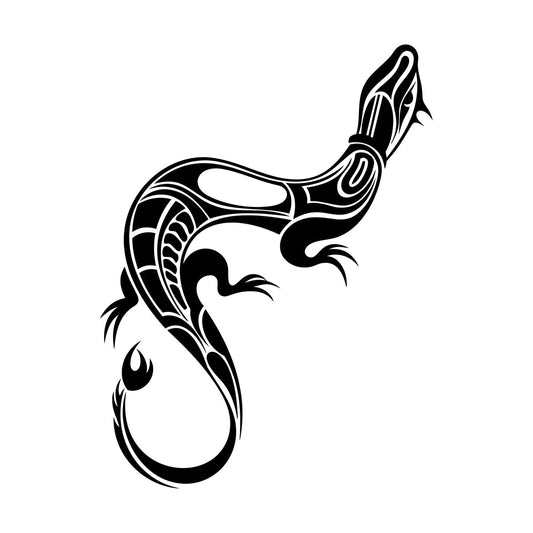 Wall Decals Paster Paper Animal Little Lizard Small Tail Salamander Reptiles Wall Beautification