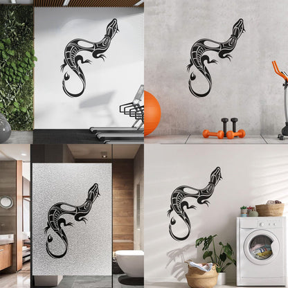 Wall Decals Paster Paper Animal Little Lizard Small Tail Salamander Reptiles Wall Beautification