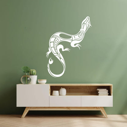Wall Decals Paster Paper Animal Little Lizard Small Tail Salamander Reptiles Wall Beautification