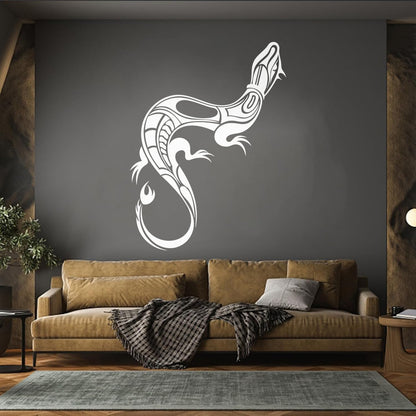 Wall Decals Paster Paper Animal Little Lizard Small Tail Salamander Reptiles Wall Beautification